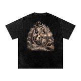 “Healed” Snow Washed Oversized Cotton T-Shirt